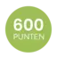 600 punten
