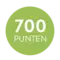 700 punten