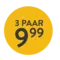 Sokken 3 voor 9,99