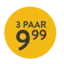 Sokken 3 voor 9,99